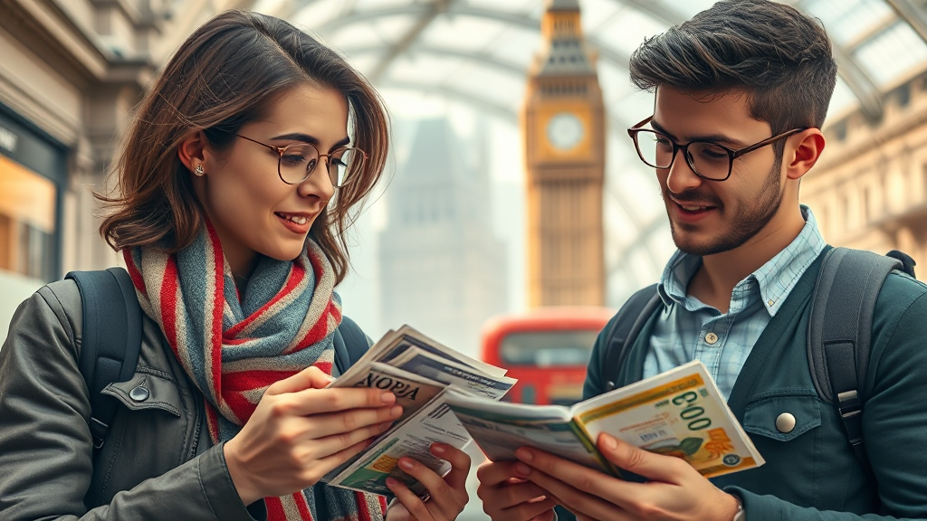 관광세, 여행객의 대응 전략 (realistic 스타일)