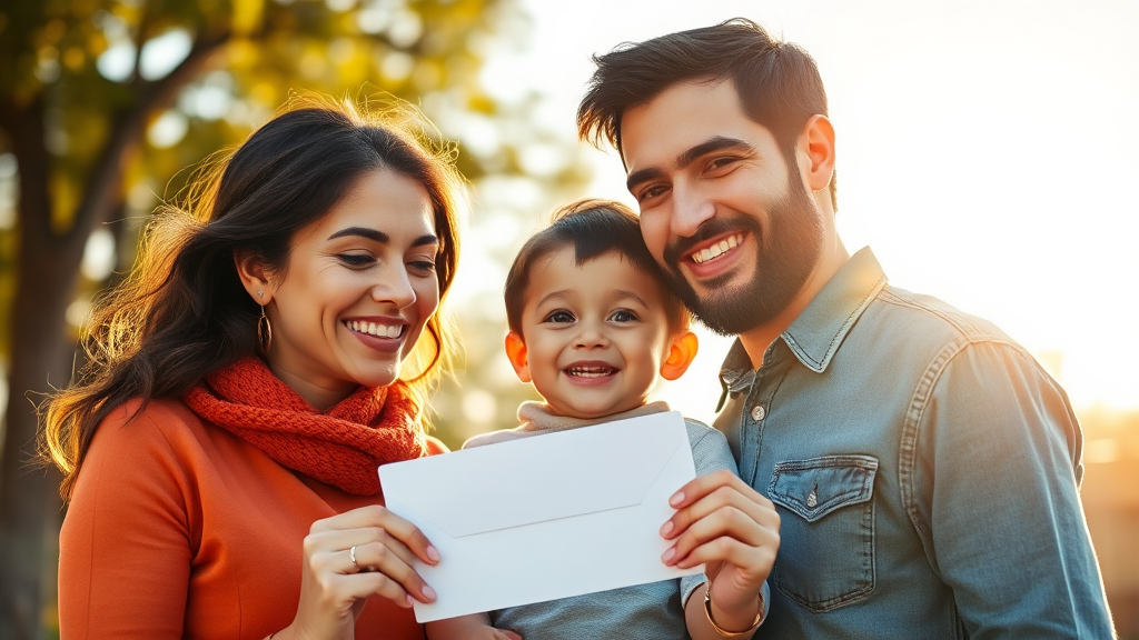 자녀장려금: 근로장려금과 함께 받을 수 있는 혜택 (realistic 스타일)