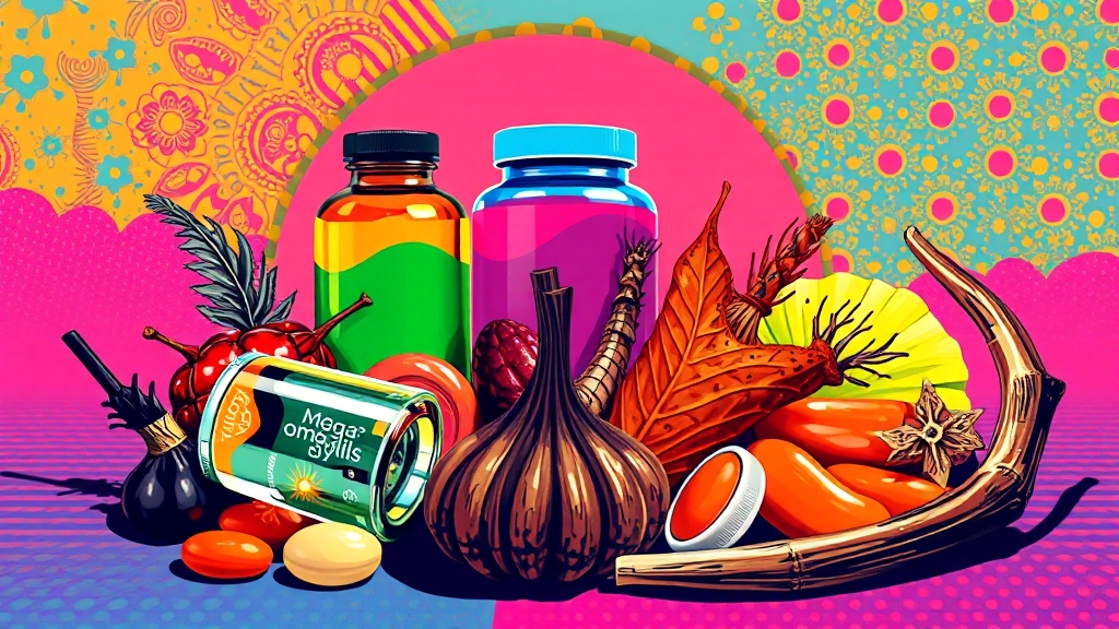 어버이날 인기 건강식품 BEST 7 (popart 스타일)