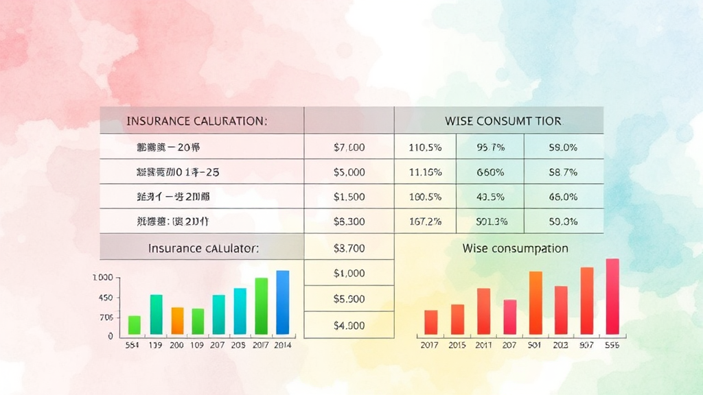 실손보험, 세대별 특징 비교 (watercolor 스타일)