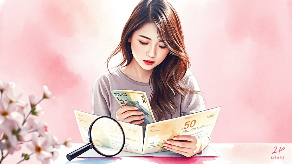 암보험 가입 후기 & 생생 사례 (watercolor 스타일)