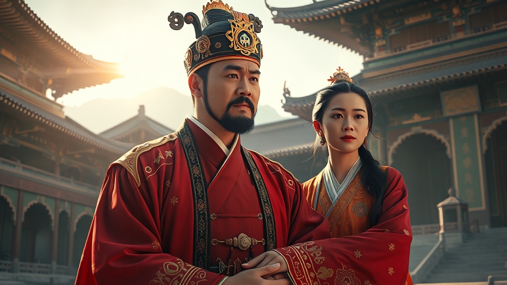 역사적 배경과 드라마의 차이점 (realistic 스타일)