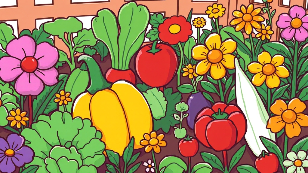 주요 성분 및 효능 (cartoon 스타일)