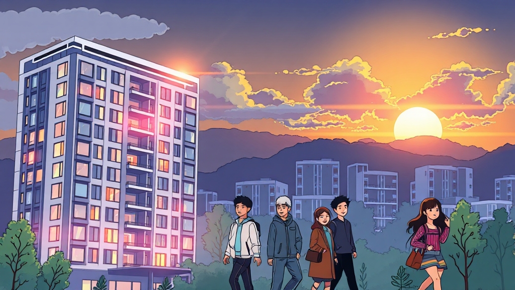 클러스터용인 경남아너스빌, 기회를 잡아보세요! (cartoon 스타일)