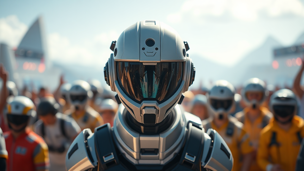 AI 에이전트 사용 꿀팁 (realistic 스타일)