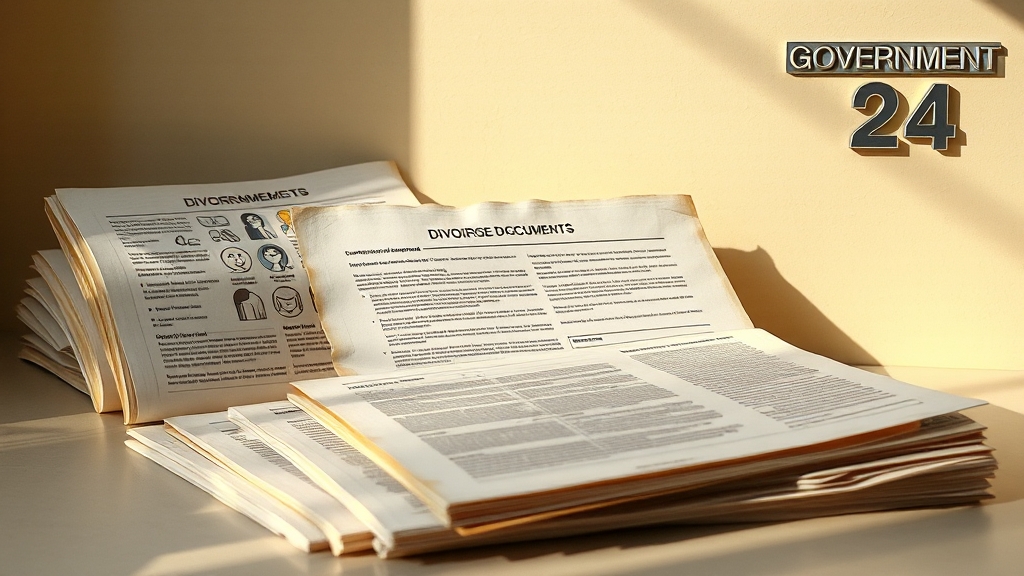 자녀 유무, 서류가 달라진다? (realistic 스타일)