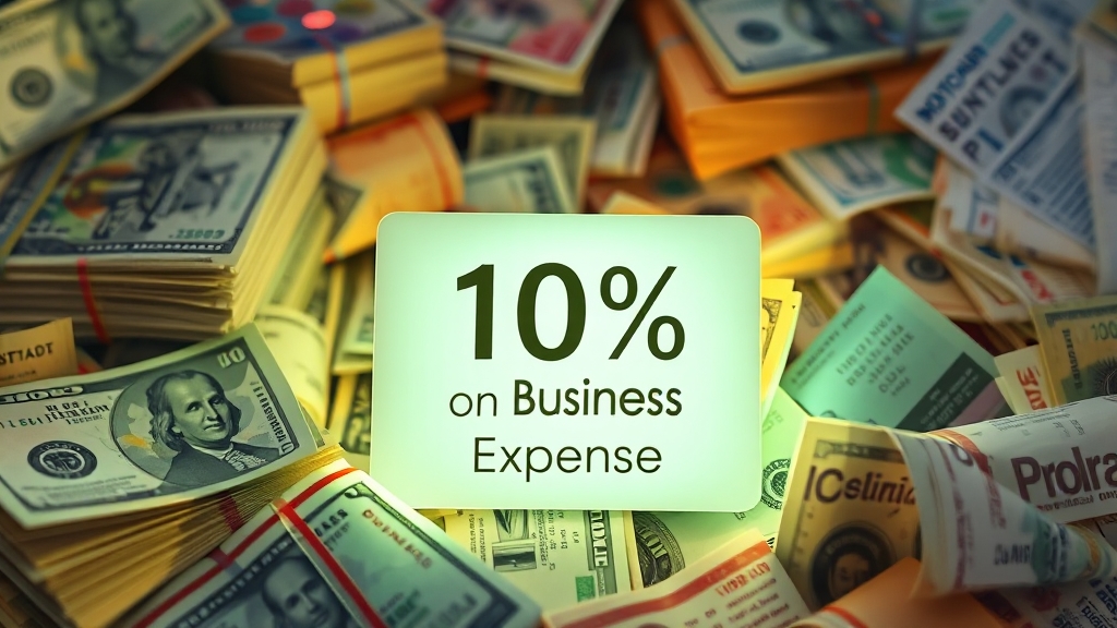 세금 & 경비 절약, 똑똑하게! (realistic 스타일)