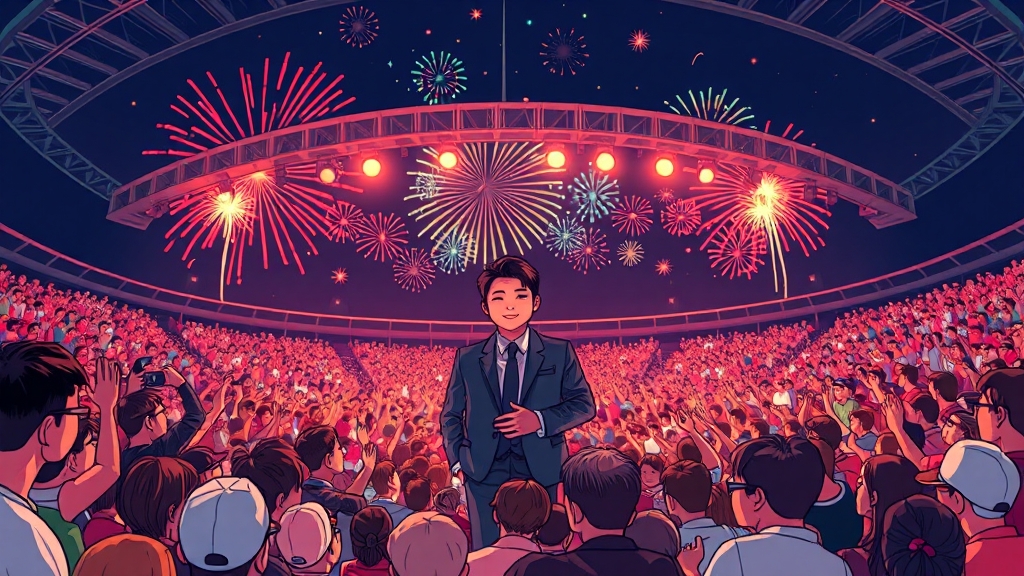 콘서트 개요: 일정 및 내용 (cartoon 스타일)