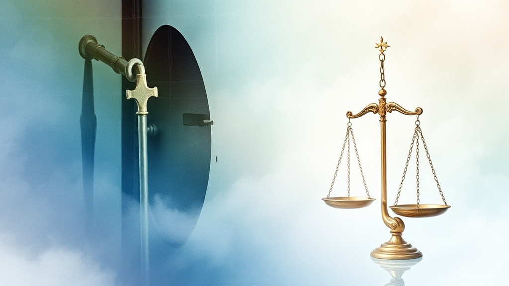 유출 피해 배상, 권리 찾기 (watercolor 스타일)