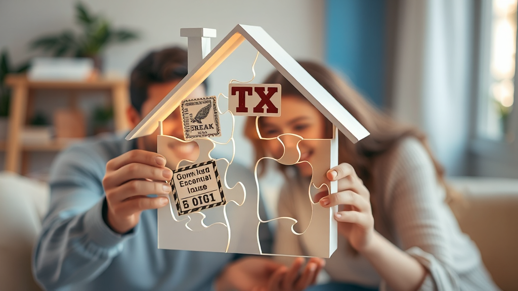 취득세 감면 신청 방법 및 서류 (realistic 스타일)