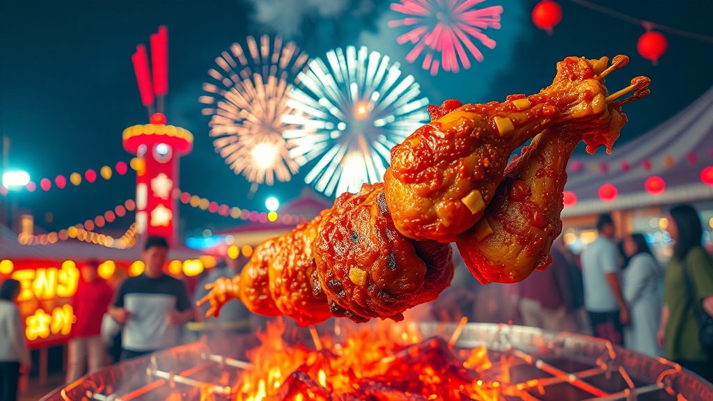 축제 프로그램, 뭘 해야 할까? (realistic 스타일)