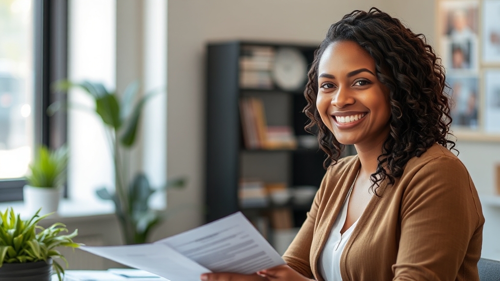 신청 절차, 어렵지 않아요! (realistic 스타일)