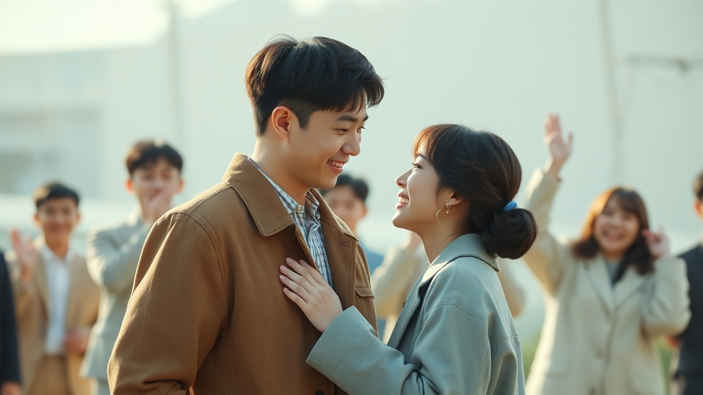 열애 고백부터 몰래카메라 반전까지: 방송 내용 전개 (realistic 스타일)