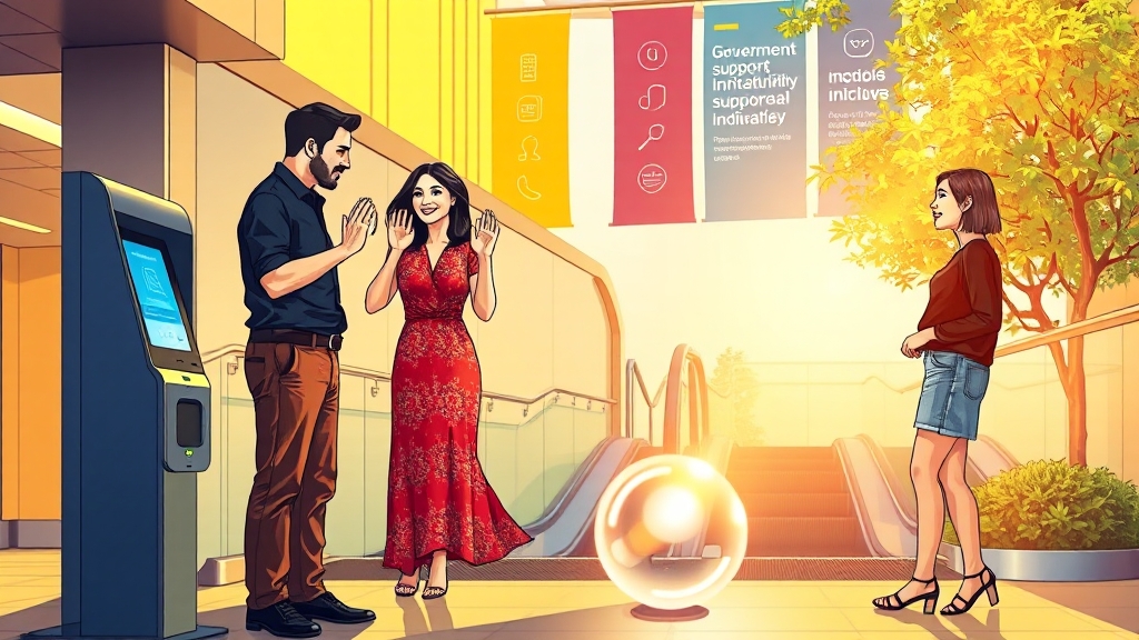 최신 기술 동향과 사례 (illustration 스타일)