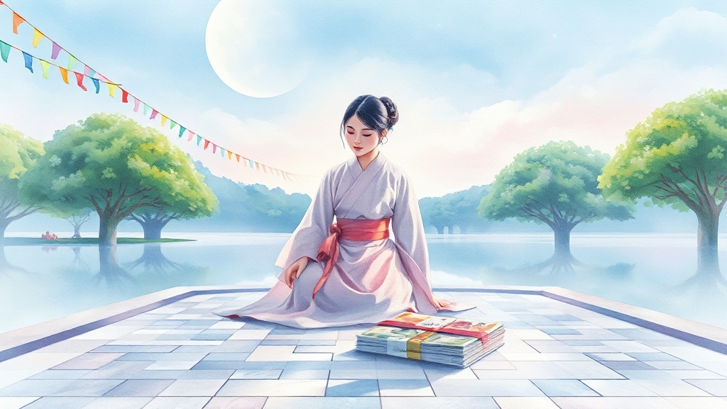 신청 방법, 어렵지 않아요! (watercolor 스타일)