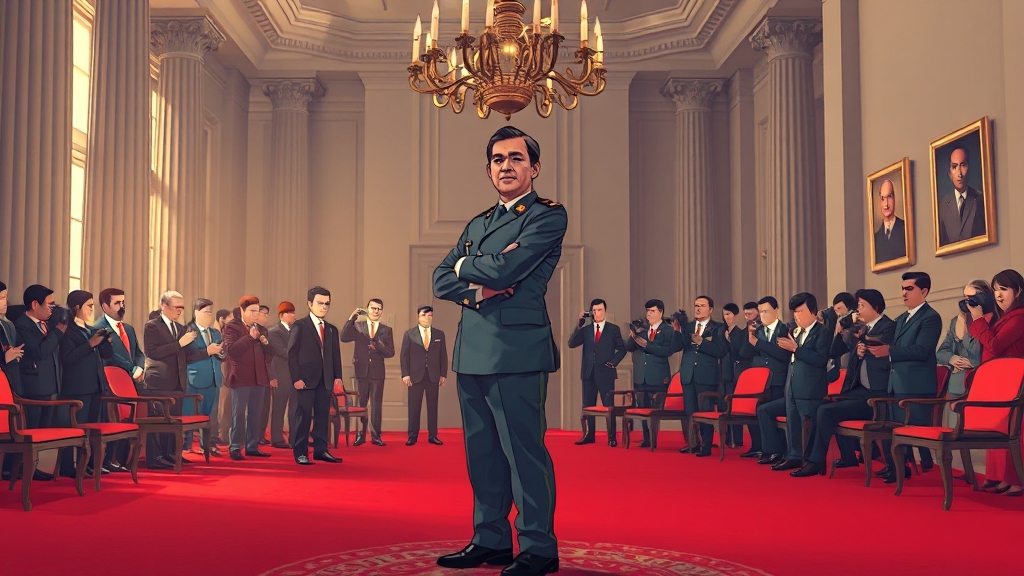 언론과 정계의 반응 (illustration 스타일)