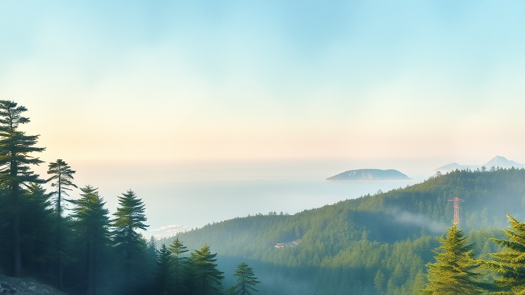 실버타운 입지 및 교통 (watercolor 스타일)