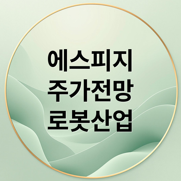 에스피지
주가전망
로봇산업 (에스피지 주가 전망)