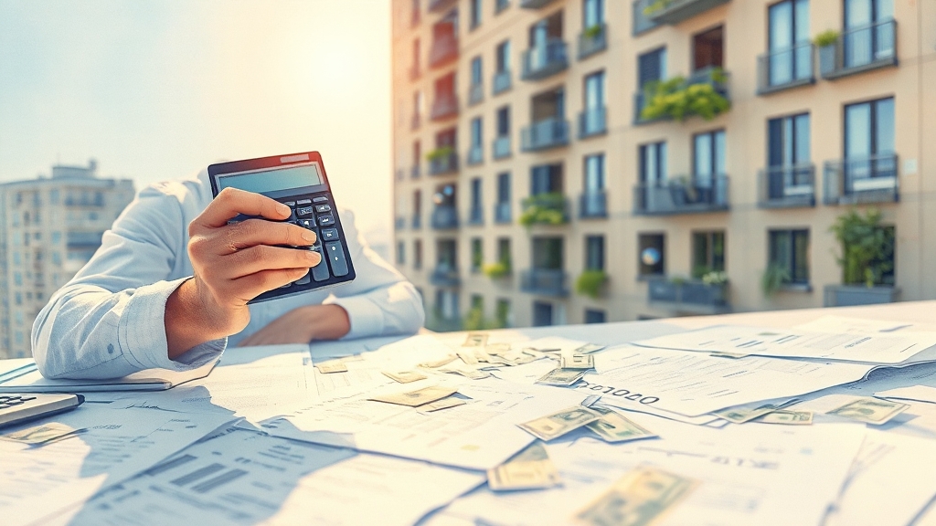 임대사업자 세금 종합소득세 신고 (watercolor 스타일)