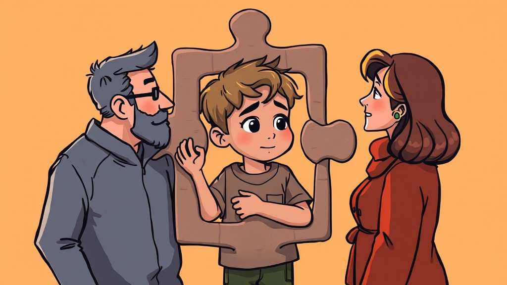 아스퍼거 증후군, 무엇일까요? (cartoon 스타일)