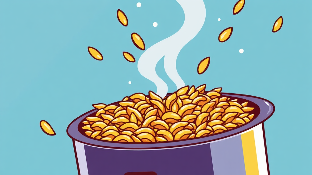 천혜진선향쌀 가격은 얼마? (cartoon 스타일)