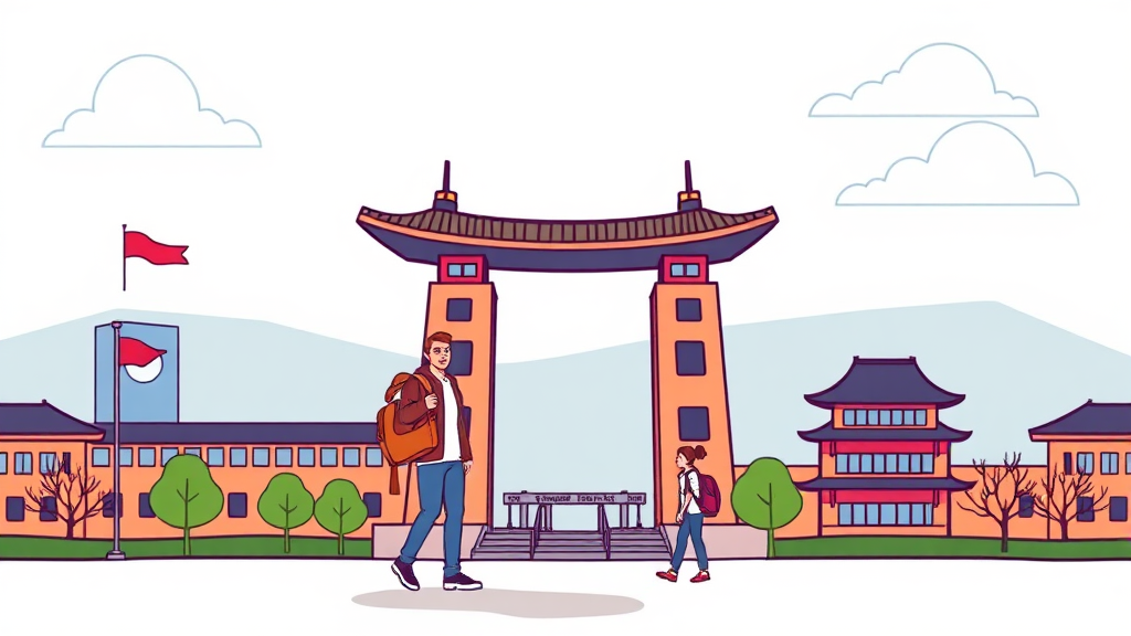 합격생의 조언: 성공적인 입시 준비 전략 (cartoon 스타일)