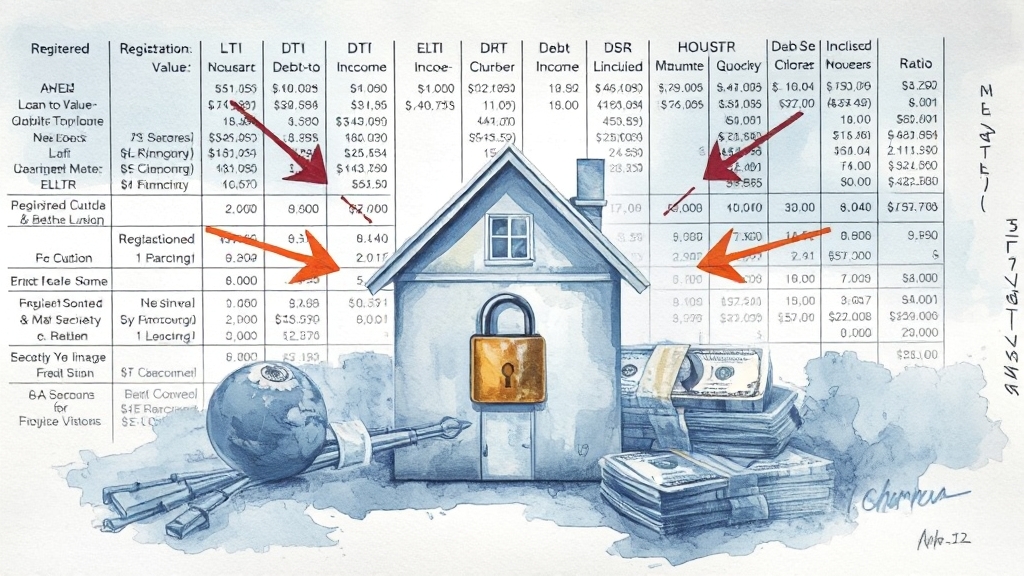 추가 대출, 무엇을 의미할까요? (watercolor 스타일)