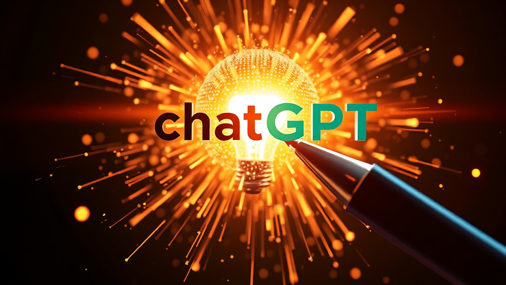 챗GPT 활용: 글쓰기 & 아이디어 (realistic 스타일)