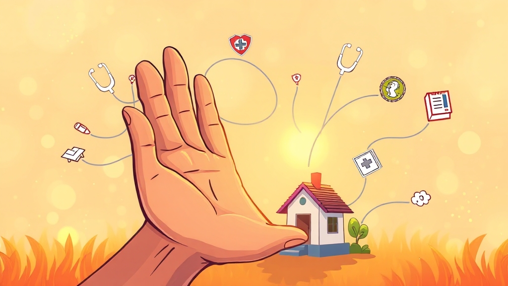 정부 지원 혜택, 무엇이 있을까? (cartoon 스타일)