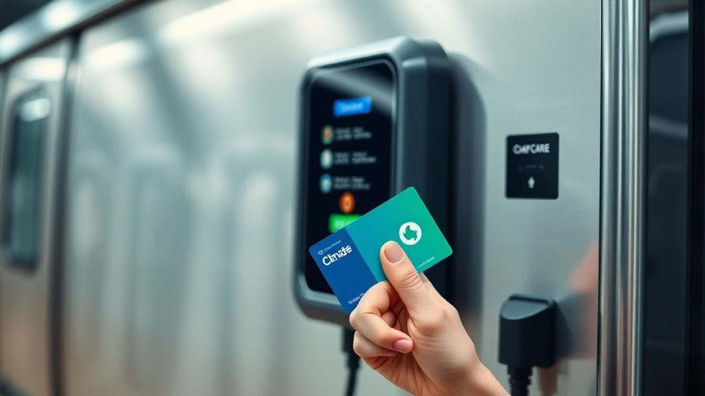 카드 충전 방법 (realistic 스타일)