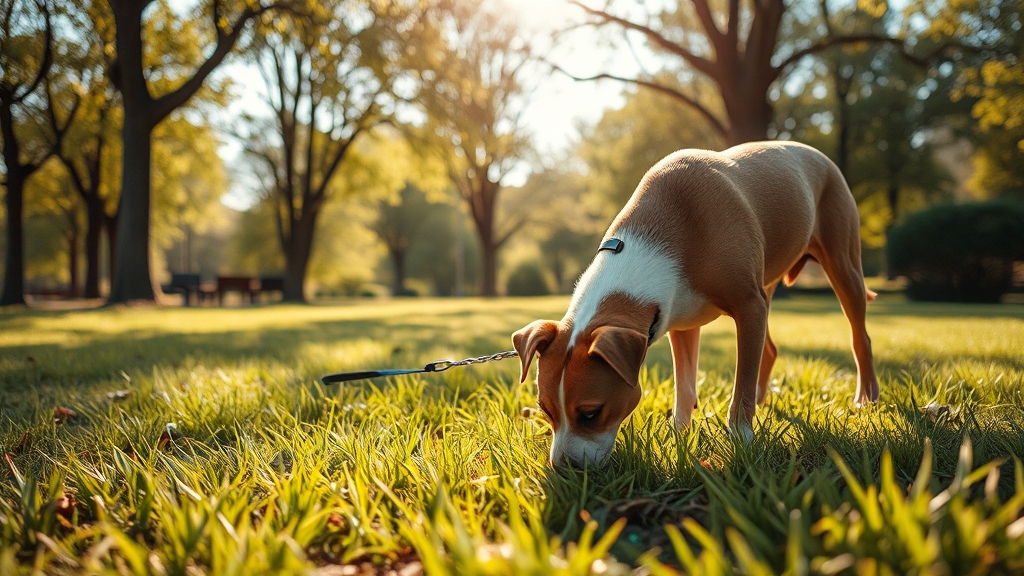 산책 환경 개선: 장소 선택이 중요 (realistic 스타일)
