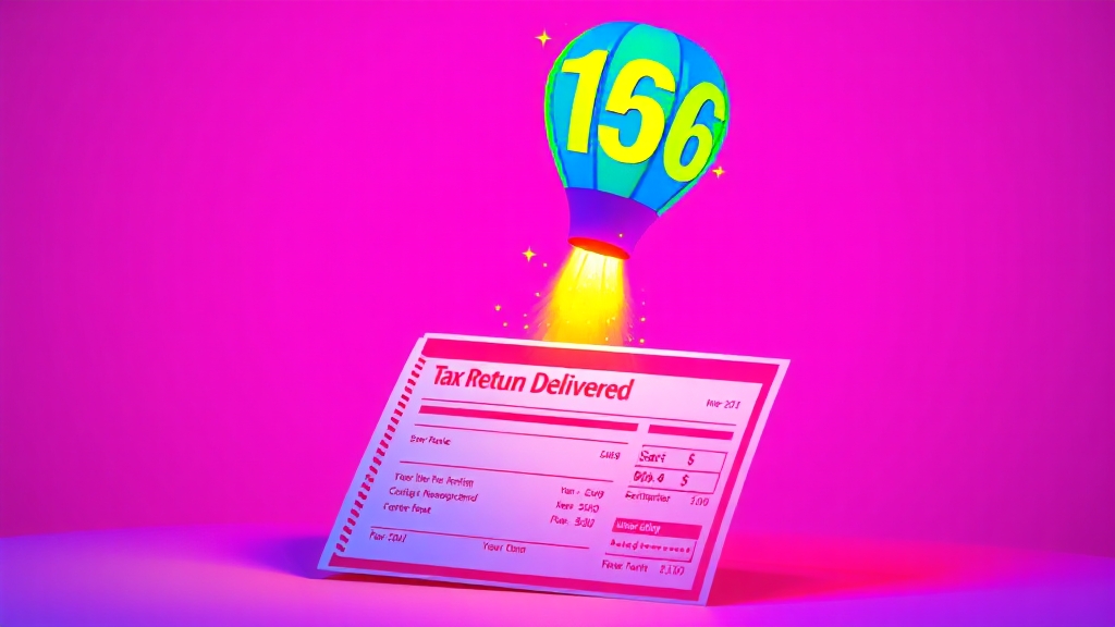 소득세 환급, 왜 받을까? (popart 스타일)