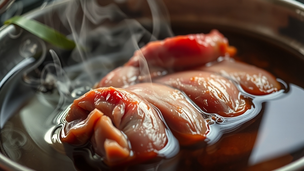 콜라 활용 수육 레시피 (realistic 스타일)