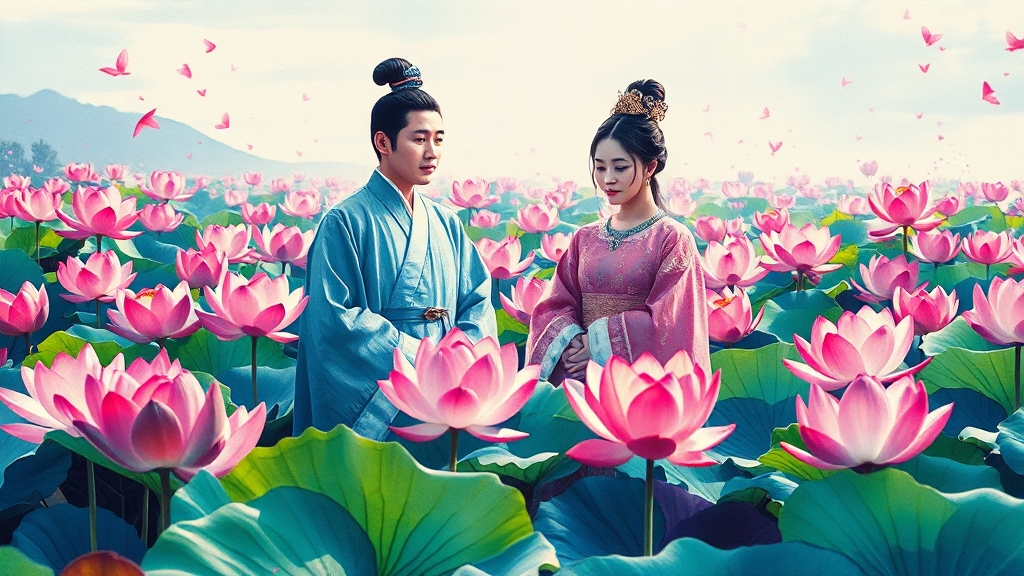 서동연꽃축제, 어떤 축제? (popart 스타일)