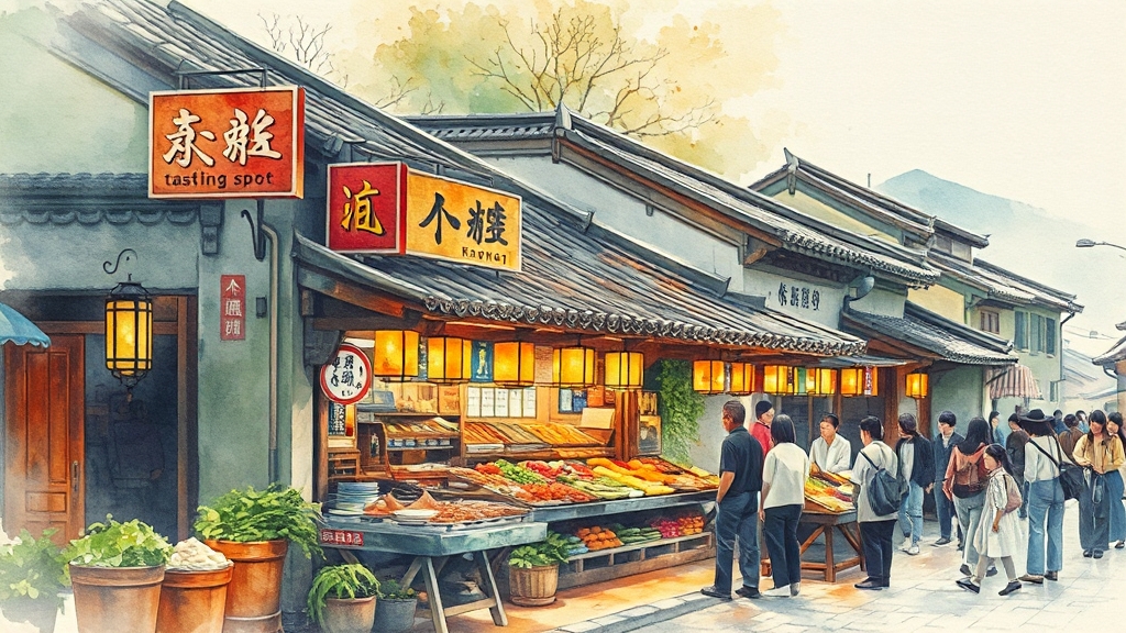 남원 맛집 생생 후기 (watercolor 스타일)