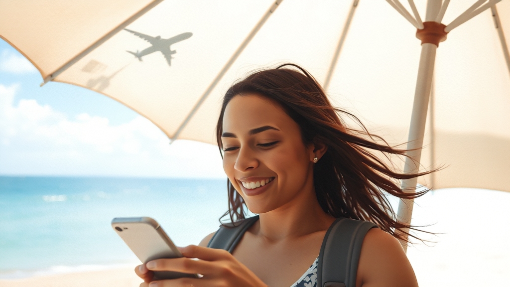 항공권 싸게 사는 법 (watercolor 스타일)