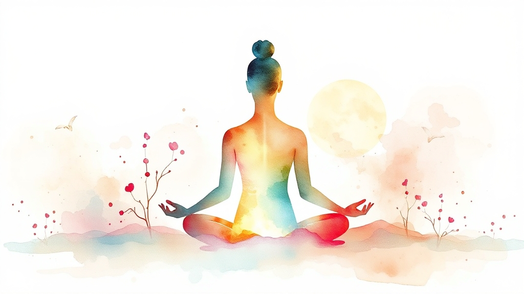 간헐적 단식, 주의할 점은? (watercolor 스타일)