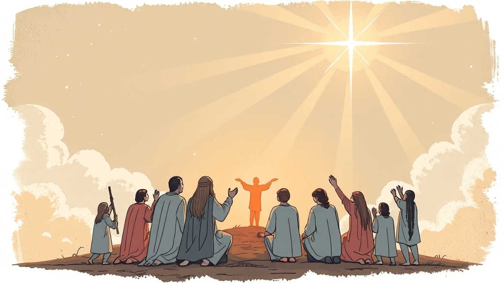 기도회의 의미와 비전 (illustration 스타일)