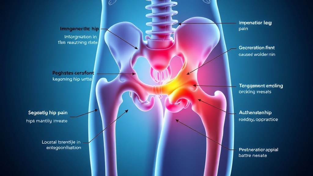 고관절 통증, 이것이 당신의 엉덩이와 다리를 아프게 하는 이유 12가지 (realistic 스타일)