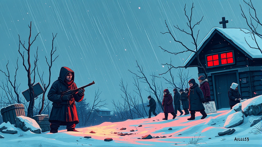 사회 이슈 및 사건 사고 (illustration 스타일)