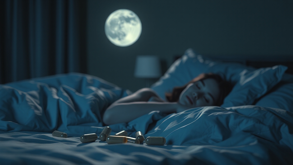 불면증 해소를 위한 섭취 방법 (realistic 스타일)