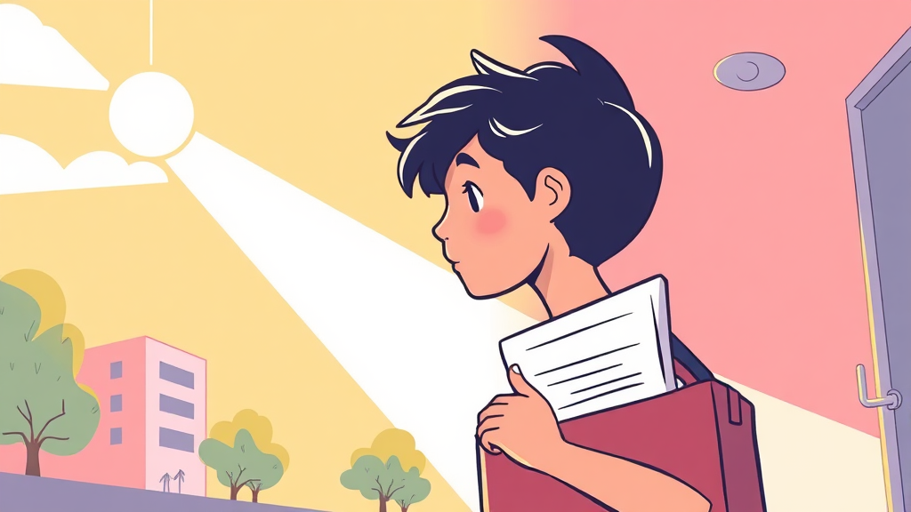 구직활동 보고서 작성 (illustration 스타일)