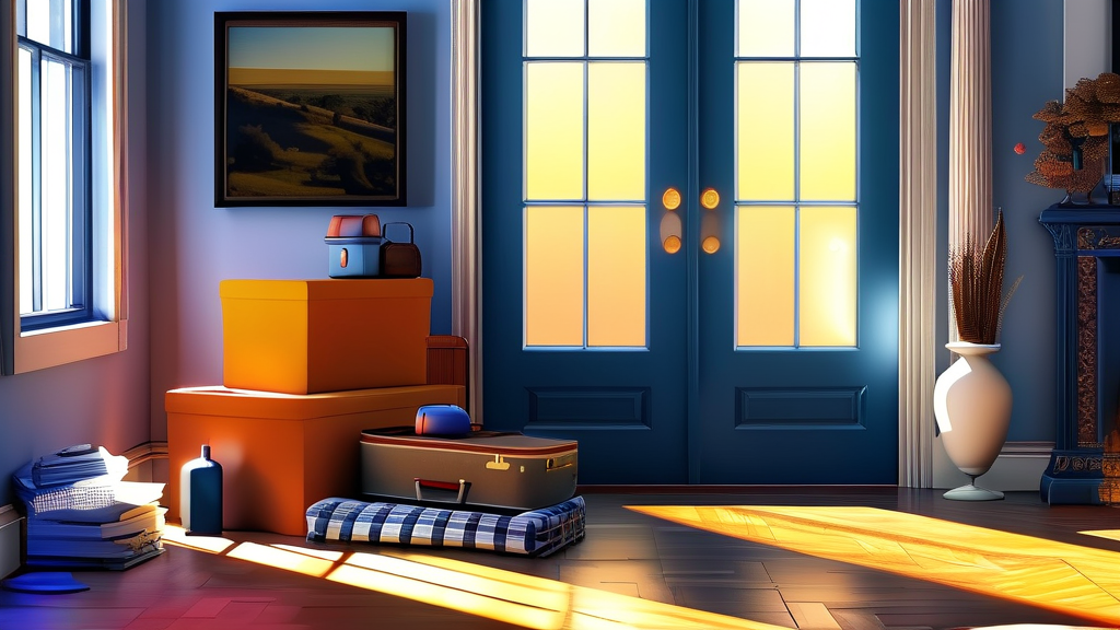 원룸 이사 비용 결정 요인 (realistic 스타일)