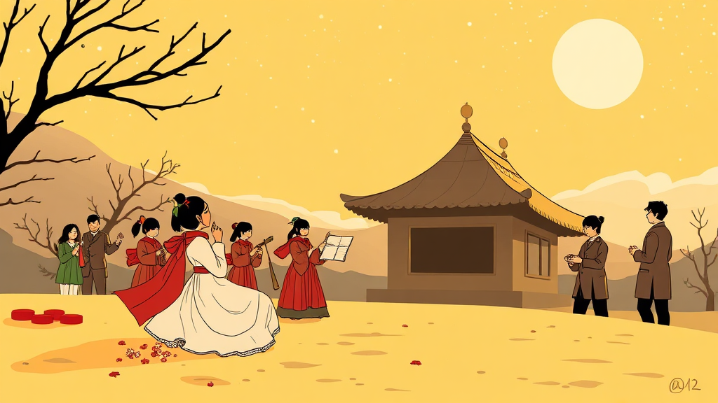 공연 시간, 장소 및 관람 안내 (illustration 스타일)