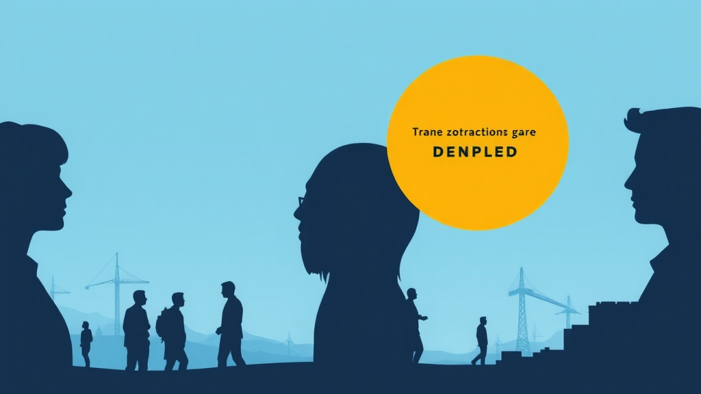 부동산 시장에 미치는 영향 (illustration 스타일)