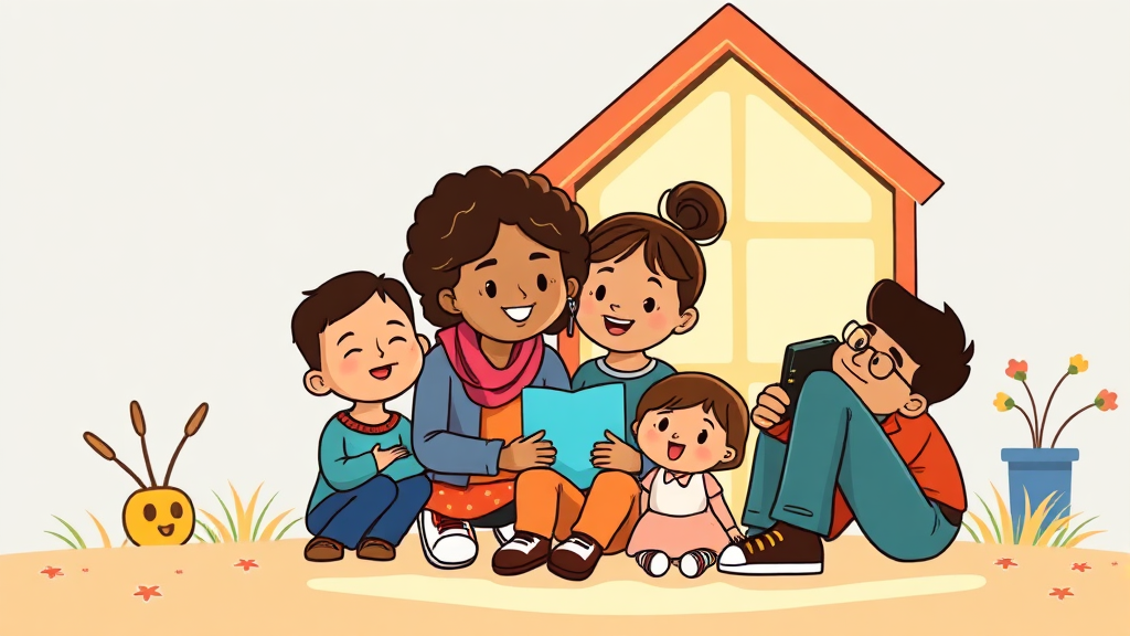 지원 대상 및 자격 조건 (cartoon 스타일)