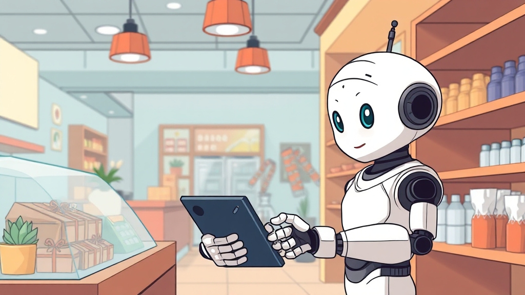 휴머노이드 로봇의 매력 분석 (cartoon 스타일)