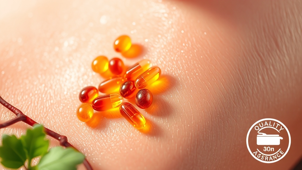 코엔자임Q10 제품 선택 기준 (realistic 스타일)