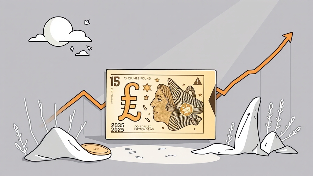 영국 경제와 환율 관계 (illustration 스타일)