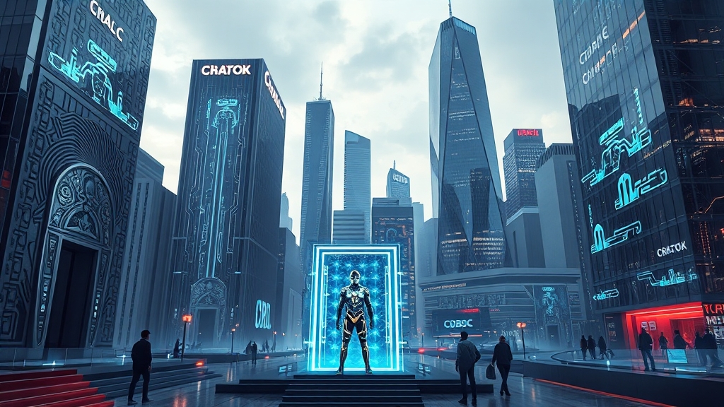 CBDC가 금융 시스템에 미치는 영향 (illustration 스타일)